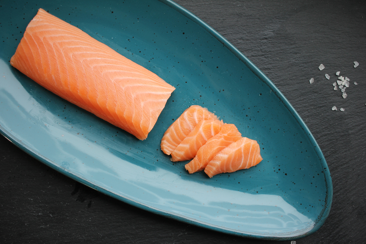 Frøya Lachs Back Loin für Sushi online kaufen | Frisch gefangen
